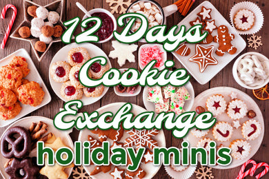 Pre-Order: 12 Days Cookie Swap Holiday Minis Countdown (FINGERING WEIGHT)
