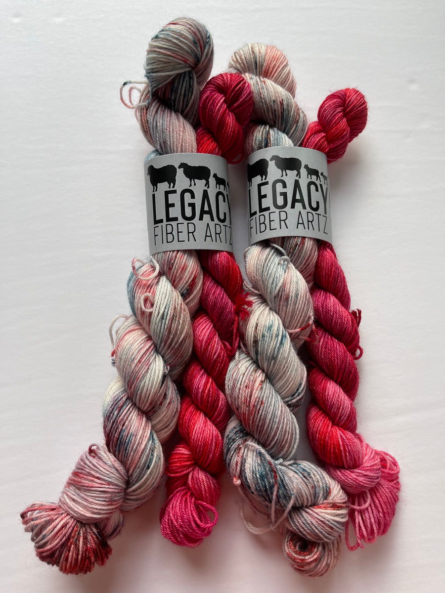 Jingle Bells Micro Sock Kit Legacy Fiber Artz