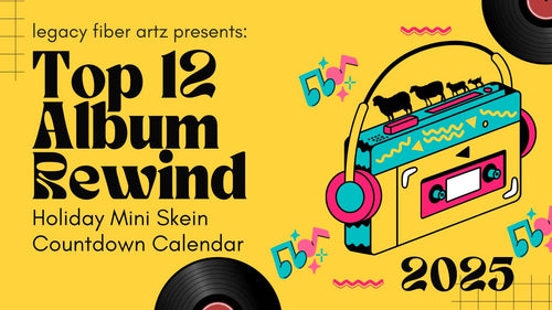 PRE-ORDER: Top 12 Album Rewind Holiday Minis Countdown (FINGERING WEIGHT)