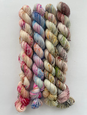 Bah Humbug! Mini Skein Bundle (Steel Toes)