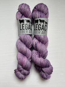 Lavender Lace Speckled Steel Toes